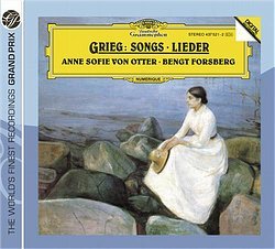 Anne Sofie von Otter, Bengt Forsberg / Grieg : Lieder
