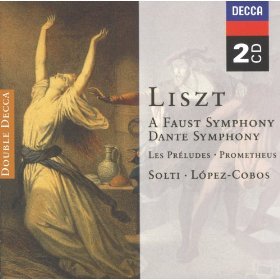 Georg Solti / Liszt : Dante Symphony, A Faust Symphony) (2CD) 