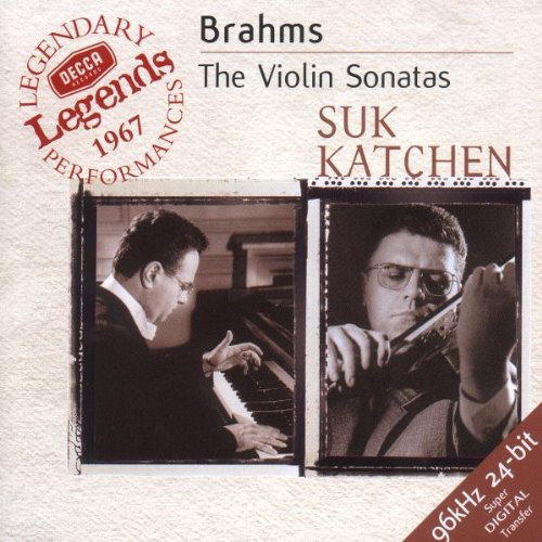 sef Suk, Julius Katchen / Brahms : The Violin Sonatas Nos.1-3
