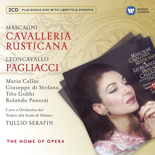 Maria Callas / Tullio Serafin / Leoncavallo: I Pagliacci &amp; Mascagni : Cavalleria Rusticana (2CD+CD-Rom)