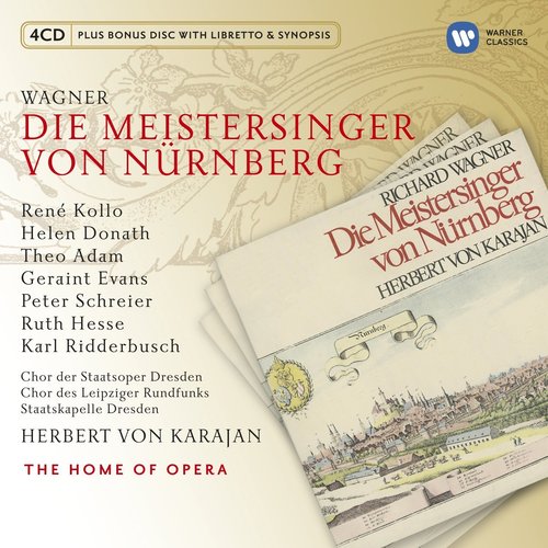 Herbert von Karajan / Wagner: Die Meistersinger von Nurnberg (4CD+CD-Rom)