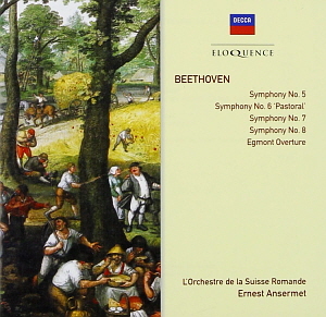 Ernest Ansermet / Beethoven: Symphonies Nos. 5-8 &amp; Egmont Overture (2CD)