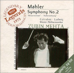 Zubin Mehta / Mahler: Symphony No.2 &#039;Resurrection&#039;