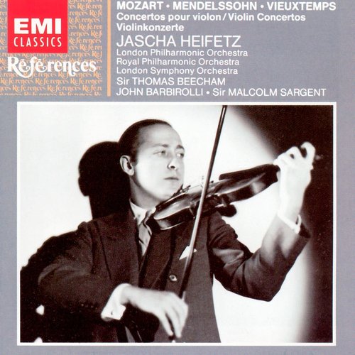 Jascha Heifetz / Mozart, Mendelssohn, Vieuxtemps: Concertos for Violin