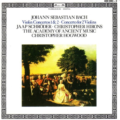 Christopher Hogwood / Bach: Violin Concertos 1 &amp; 2, Concerto for 2 Violins