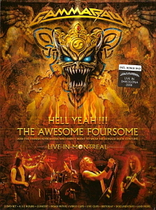 [DVD] Gamma Ray / Hell Yeah!!! The Awesome Foursome - Live In Montreal (2DVD+Bonus DVD)