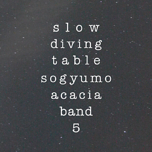 소규모 아카시아 밴드 / 5집-Slow Diving Table