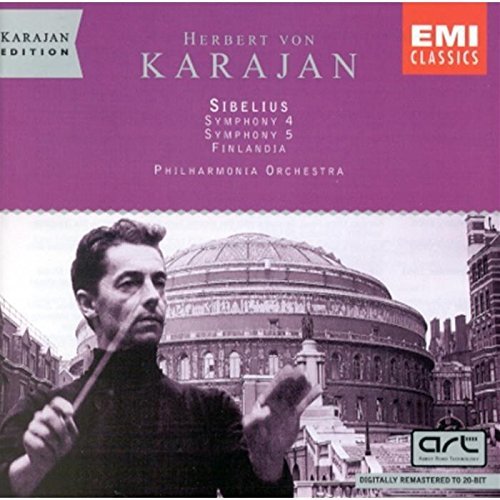 Herbert von Karajan / Sibelius: Symphonies 4 &amp; 5 - Finlandia