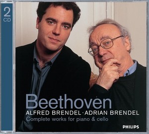 Alfred Brendel &amp; Adrian Brendel / Beethoven : Complete Cello Sonatas (2CD)