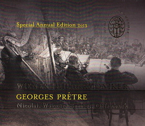 Georges Pretre / Nicolai, Wagner, Berlioz, Offenbach - Special Annual Edition 2013 (2CD, DIGI-PAK, 미개봉)