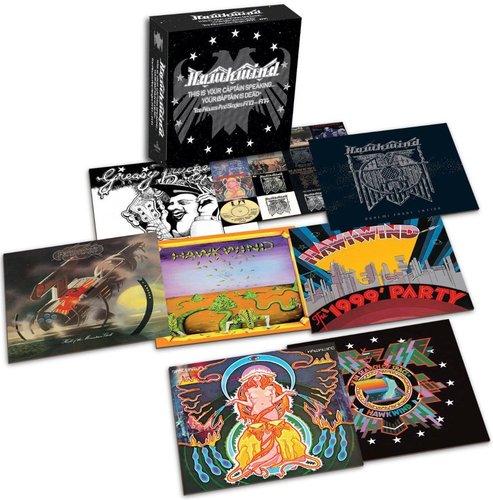 Hawkwind / This Is Your Captain Speaking... Your Captain Is Dead (REMASTERED, 11CD, BOX SET) (미개봉)