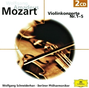 Wolfgang Schneiderhan / Mozart: Violinkonzerte Nr. 1–5 (2CD)