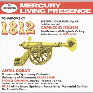 Antal Dorati / Tchaikovsky : 1812 Overture Op.49 &amp; Beethoven : Wellington&#039;s Victory Op.91