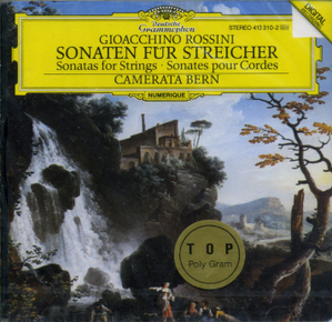 Camerata Bern / Thomas Furi / 로시니 : 현악 소나타 (Rossini : Sonatas For Strings) (미개봉)