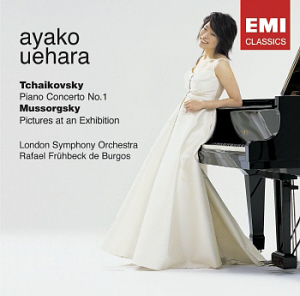 아야코 우에하라(Ayako Uehara), Rafael Fruhbeck De Burgos / Tchaikovsky: Piano Concerto No.1 Op.23, Mussorgsky: Pictures At An Exhibition (미개봉)