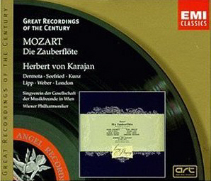 Anton Dermota, Irmgard Seefried, Herbert Von Karajan / Mozart: Die Zauberflote (2CD, 미개봉)