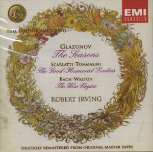 Robert Irving / Glazunov/Scarlatti-Tommasini/Bach-Walton (미개봉)