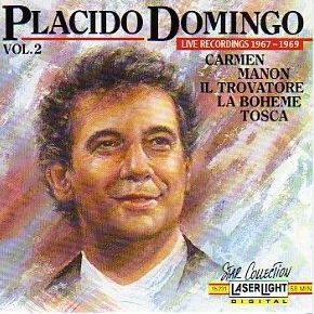 Placido Domingo / Placido Domingo, Vol. 2: Live Recordings 1967-1969