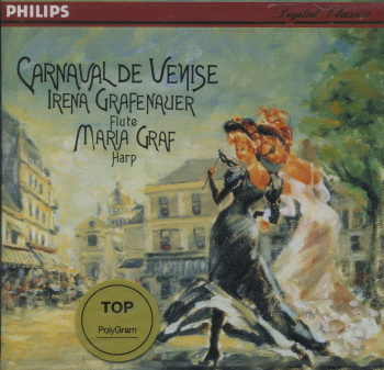 Irena Grafenauer, Maria Graf / 플루트와 하프 연주곡 - 베니스의 카니발 (Carnaval de Venise) (미개봉)