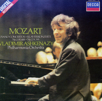 Vladimir Ashkenazy / 모차르트: 피아노 협주곡 23번 K.488, 27번 K.595 (Mozart: Piano Concertos No.23 K.488, No.27 K.595)