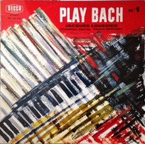 Jacques Loussier / Christian Garros / Pierre Michelot / Play Bach No.1 (DIGI-PAK)