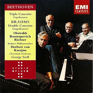 Herbert von Karajan / Beethoven: Triple Concerto; Brahms: Double Concerto