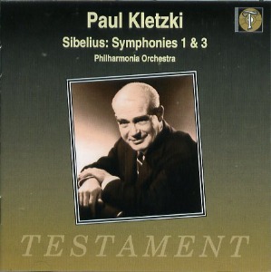 Paul Kletzki / Sibelius : Symphony No.1 Op.39, No.3 Op.52 (미개봉)