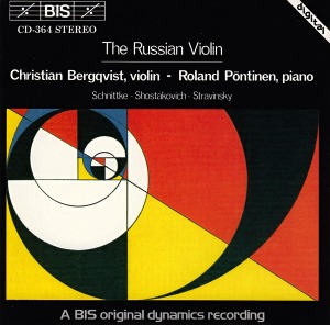 Christian Bergqvist, Roland Pontinen / Schnittke / Shostakovich, Stravinsky: The Russian Violin (미개봉)