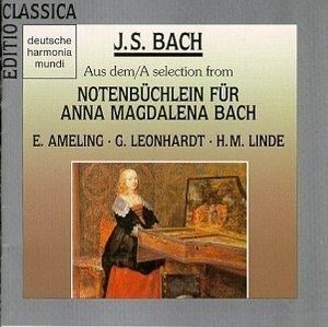 Elly Ameling / Gustav Leonhardt / Bach : Notenbuchlein for Anna Magdalena