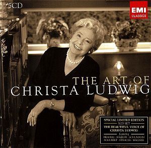 Christa Ludwig / The Art of Christa Ludwig - Christa Ludwig 80th Birthday Tribute (5CD, BOX SET)