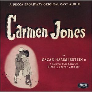 O.S.T. / Carmen Jones (DECCA BROADWAY ORIGINAL CAST ALBUM, REMASTERED, 미개봉)