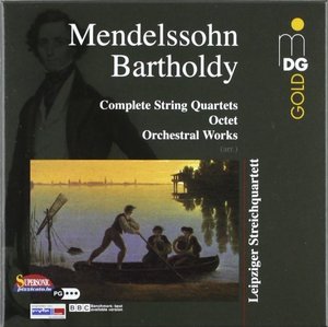 Leipziger Streichquartett / Mendelssohn, Bartholdy: Complete String Quartets (5CD, BOX SET)