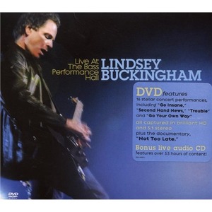 Lindsey Buckingham / Live At The Bass Performance Hall (CD+DVD, DIGI-PAK, 홍보용)