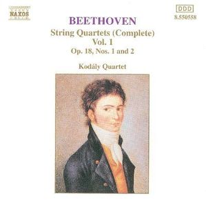 Kodaly Quartet / Beethoven : String Quartet, Vol.1 - No.1 Op.18-1, No.2 Op.18-2