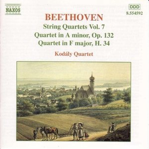 Kodaly Quartet / Beethoven : String Quartet, Vol.7 - No.15 Op.132, F major, H. 34 [Transcriptions Of Piano Sonata in E major, Op.14, No.1