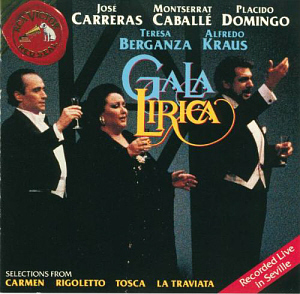 Jose Carreras, Montserrat Caballe, Placido Domingo / Gala Lirica