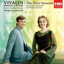 Michala Petri &amp; Thomas Dausgaard / Vivaldi: The Seasons, Saint-Saens: Introduction And Rondo Capricioso (미개봉)