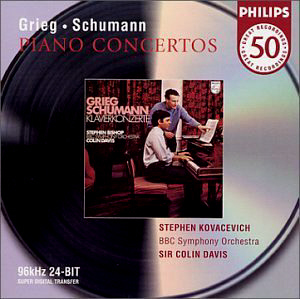 Stephen Kovacevich &amp; Colin Davis / Grieg, Schumann: Piano Concertos