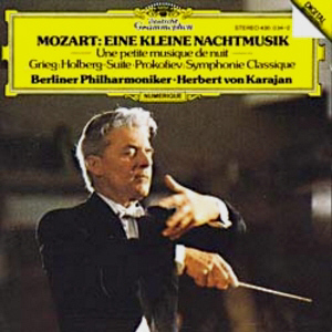 Herbert Von Karajan / Mozart, Grieg, Prokofiev: Eine Kleine Nachtmusik K.525, Holberg Suite Op.40, Classical Symphony Op.25