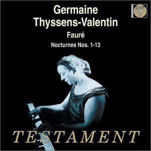 Germaine Thyssens-Valentin / Faure: 13 Nocturnes