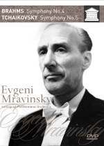 [DVD] Evgeni Mravinsky / Tchaikovsky: Symphony No.5, Brahms: Symphony No.4 (미개봉)