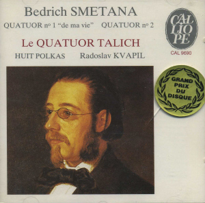 Radoslav Kvapil / Smetana: Les Deux Quatuors/Huit Polkas (미개봉)