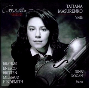 Tatjana Masurenko &amp; Nina Kogan / Brahms, Hindemith: Viola Sonatas