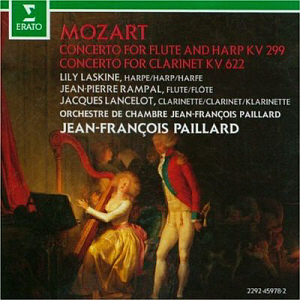 Jean-Francois Paillard / Mozart: Concerto For Flute And Harp KV 299