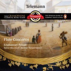 Emmanuel Pahud &amp; Rainer Kussmaul / Telemann: Flute Concertos (미개봉)