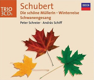 Peter Schreier &amp; Andras Schiff / Schubert: Die Schone Mullerin, Winterreise, Schwanengesang (3CD)