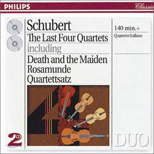 Quartetto Italiano / Schubert: String Quartet No.14 D 810, No.13 D 804, No.15 D 887 Etc. (2CD)