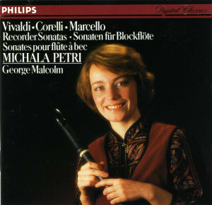 Michala Petri &amp; George Malcolm / Italian Recoder Sonata: Vivaldi, Corelli, Bigaglia, Bononcini, Marcello