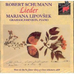 Marjana Lipovsek, Graham Johnson / Schumann: Liederkreis, Op. 39; Frauenliebe und Leben, Op. 42 (미개봉)