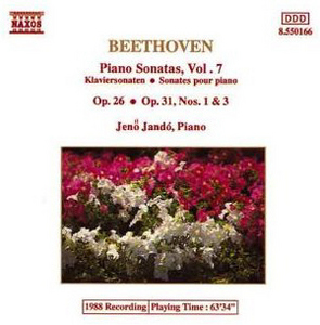 Jeno Jando / Beethoven : Piano Sonatas Vol.7 - No.12 Op.26, No.16 Op.31-1, No.18 Op.31-3